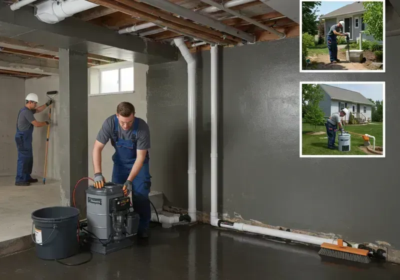 Basement Waterproofing and Flood Prevention process in Brogden, NC